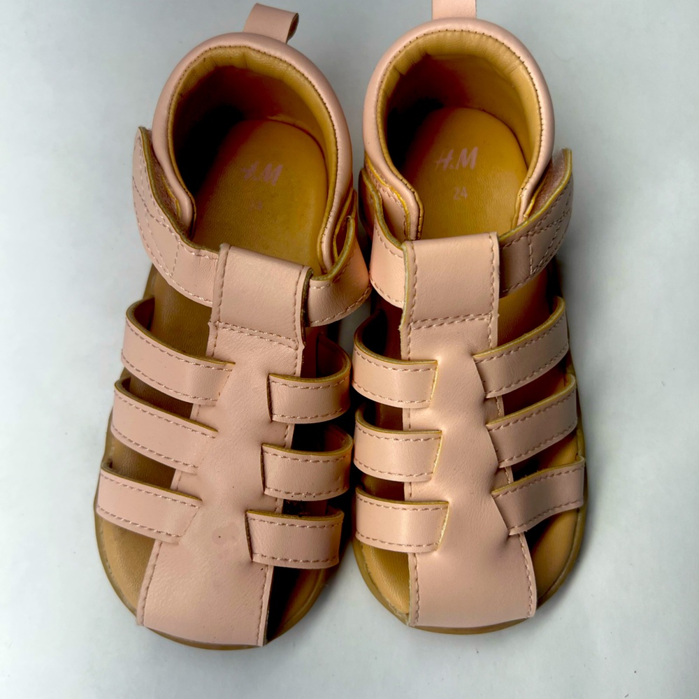H&M Girls Pink Sandals